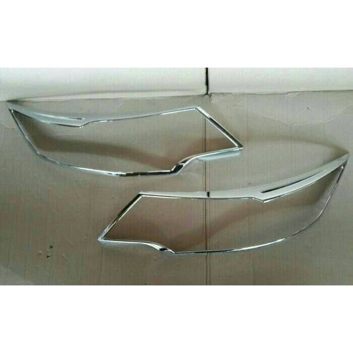 garnish depan brv / list lampu depan brv chrome