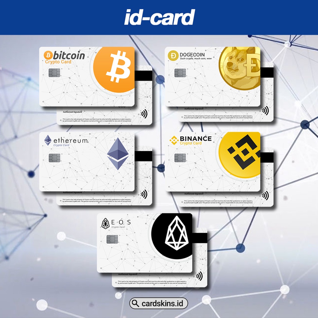 CRYPTOCURRENCY + CARD / PREMIUM ID CARD