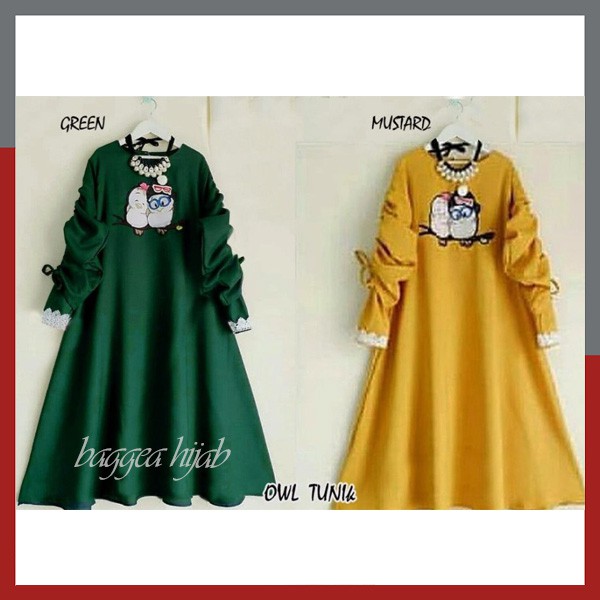 Dress Wanita Muslim Long Dress Dress Muslim Baju Muslim Wanita Baju Kekinian Kode OT00599