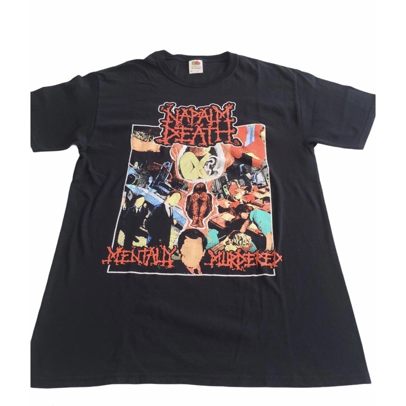 napalm death tshirt