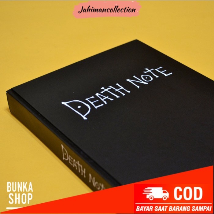 

✨ BISA COD ✨ Note Book Anime Death Note A5 200 Lembar