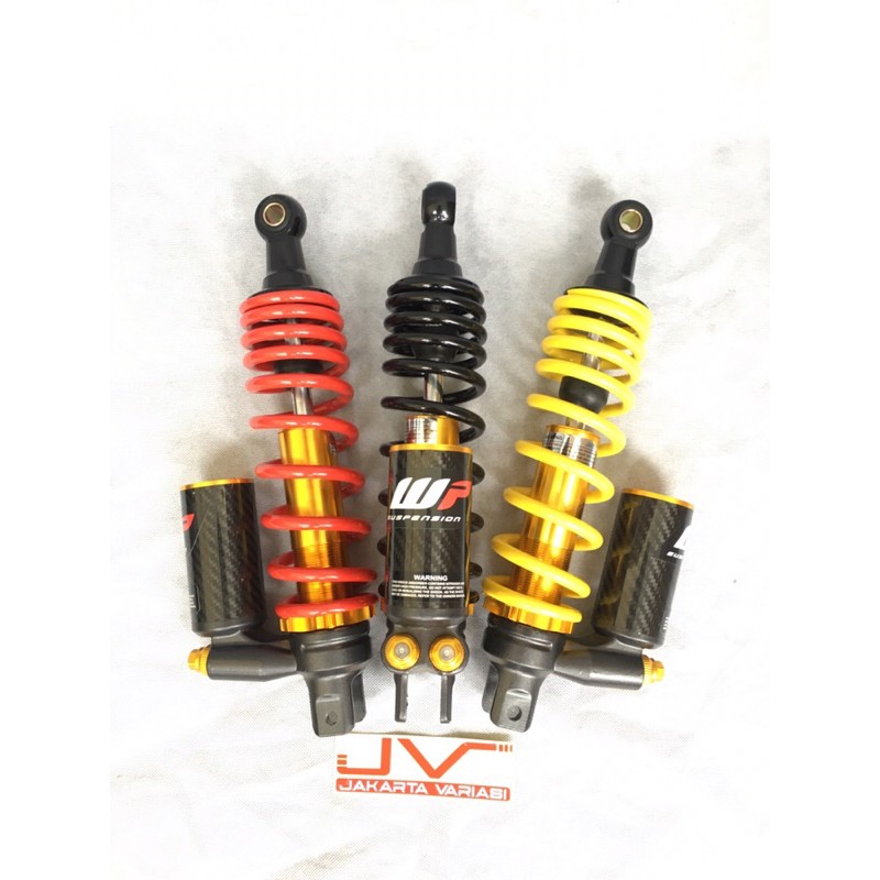 Shockbreaker/shock belakang matic tabung bawah model wp carbon series uk310-330 mio,fino,beat,scoopy