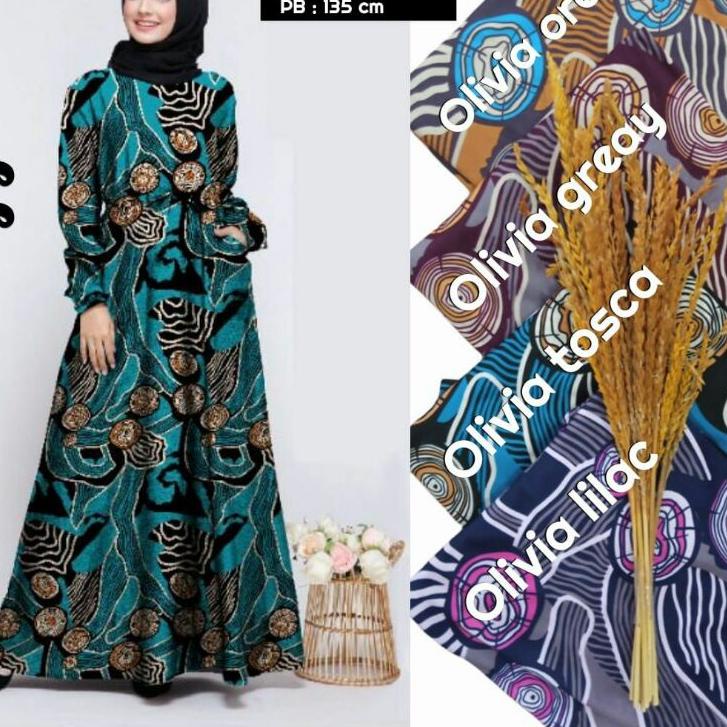 Terlaris GAMIS TERMURAH  MOTIF BAHAN TEBAL / GAMIS SERUT / GAMIS MOTIF
