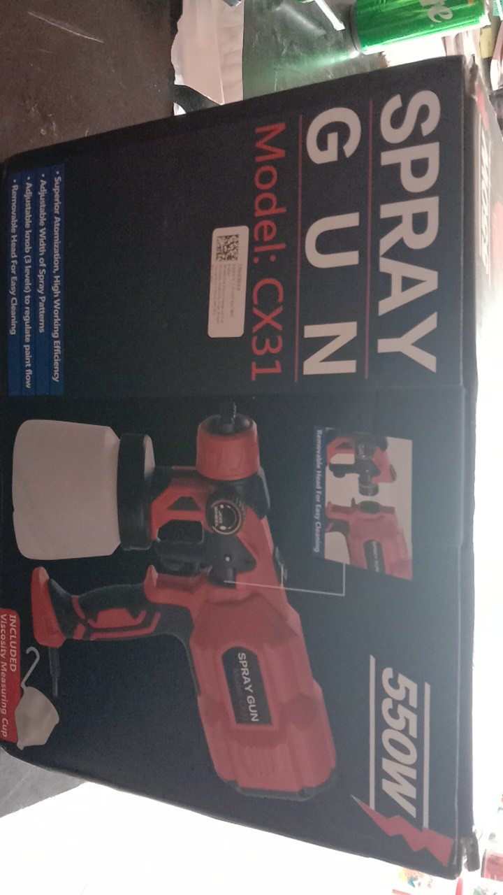 Pistol Semprot Cat Dinding Pestisida High Power Spray 1.8mm 800ml 500w