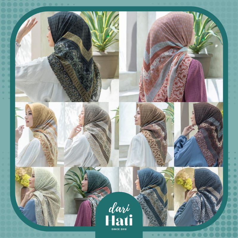 SIAP KIRIM | Hazel Scarf By Heaven Lights // Heavenlights