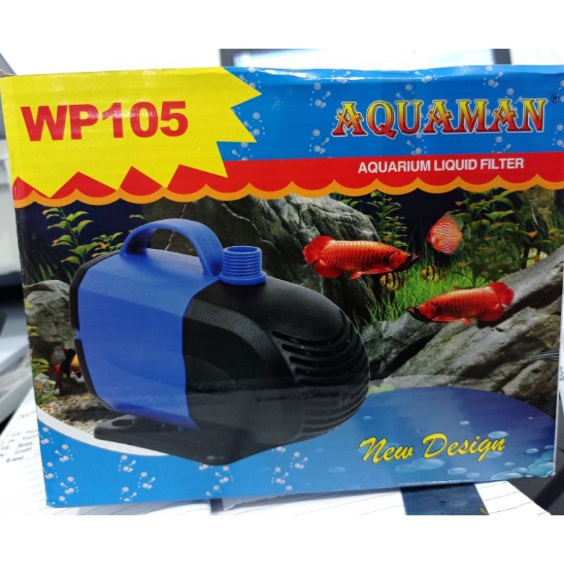 PROMO MURAH Pompa kolam aquarium AQUAMAN WP 105