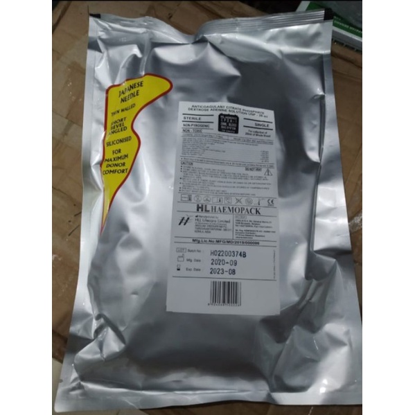 KANTONG DARAH/HAEMOPACK/BLOOD BAG TERUMO