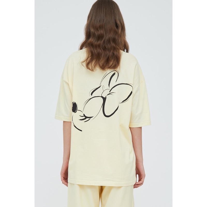 Shopatvelvet x Disney-Minnie Mouse Future Black T-Shirt