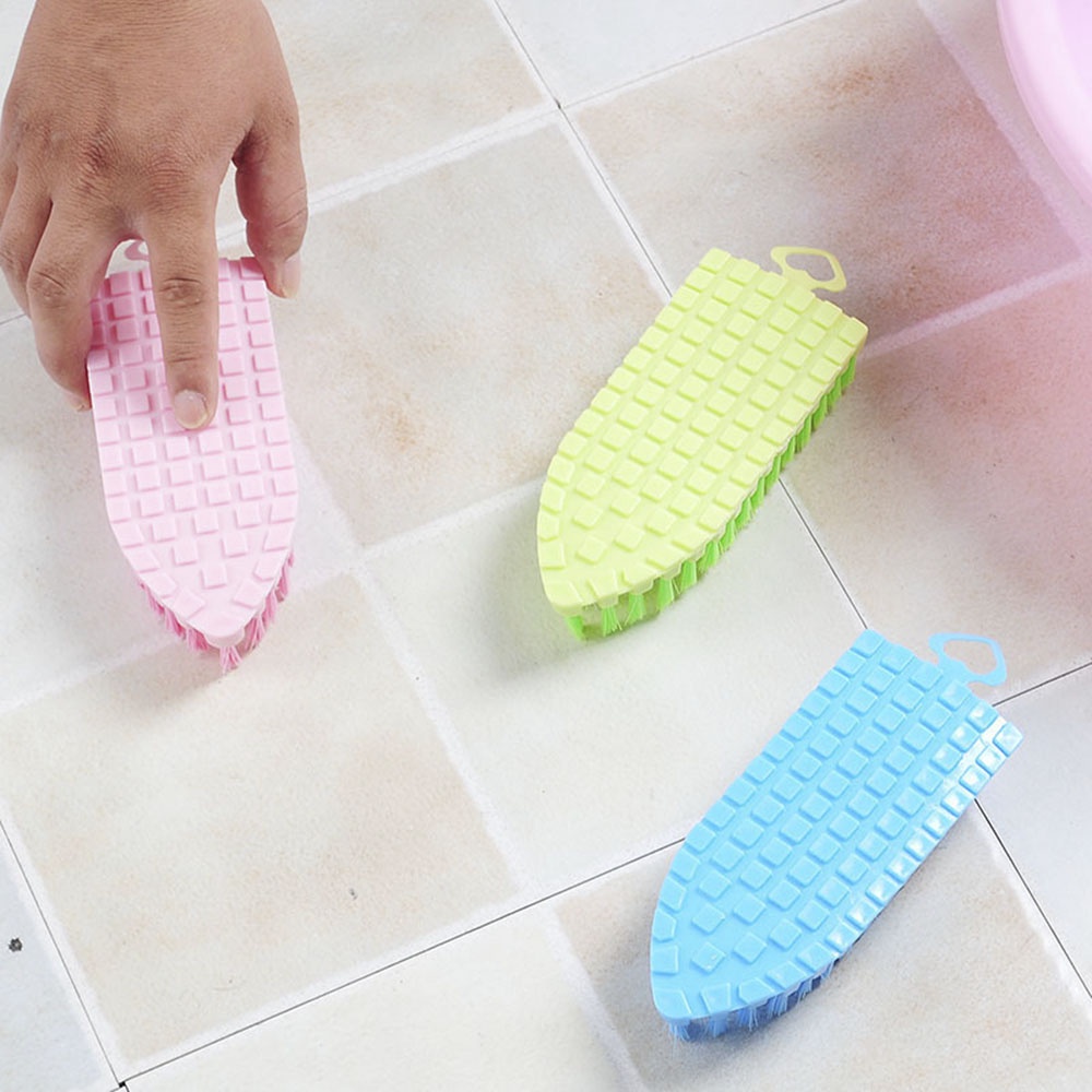 aaoottuuoo5.id Cod   1pcs Bathroom Non-slip Bendable Flexible Soft Pool Corner Flexible Toilet Cleaning Brush Labor-saving Tool