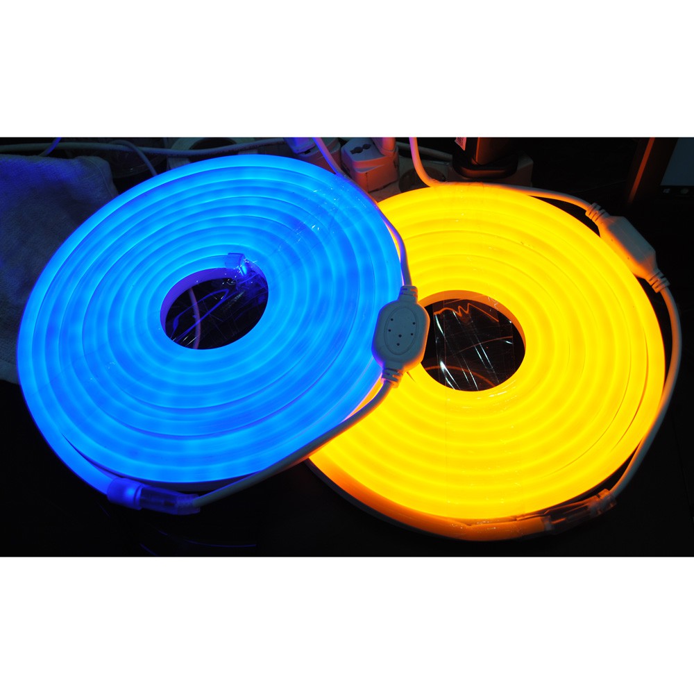 Lampu LED Strip 2835 220V 1 Meters EU Plug - Blue