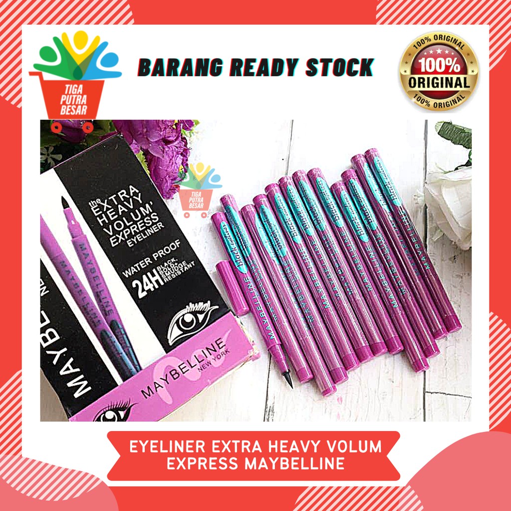 EYELINER EXTRA HEAVY VOLUM EXPRESS MAYBELLINE PURPLE