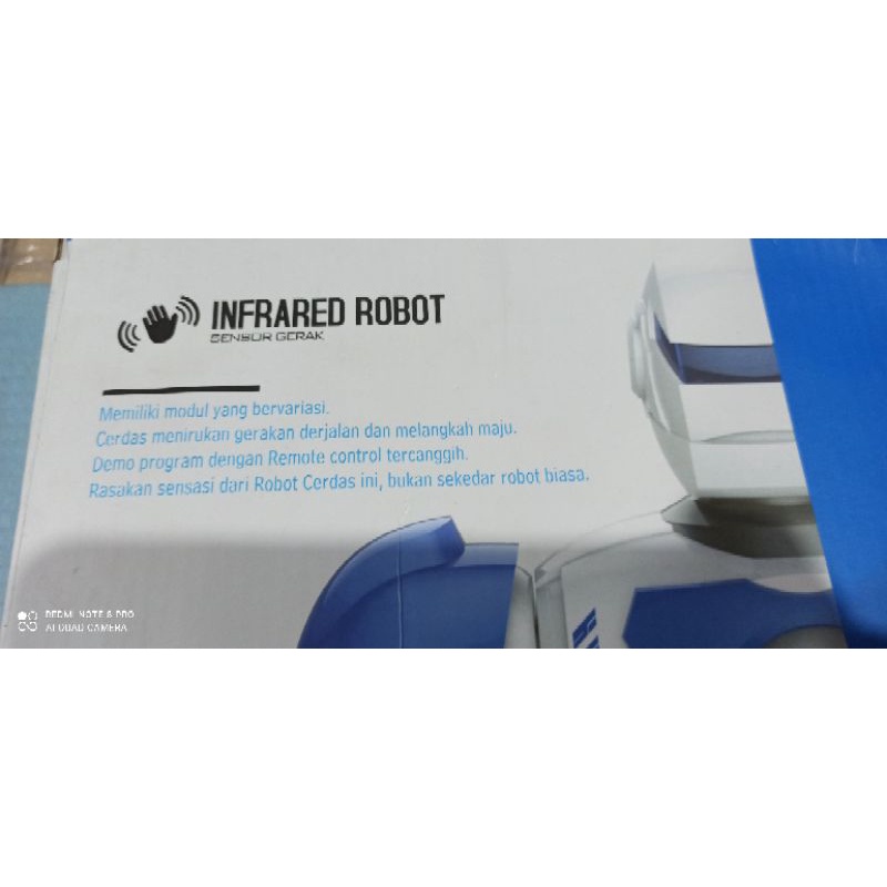 REMOTE CONTROL ROBOT PINTAR(VALIANT)