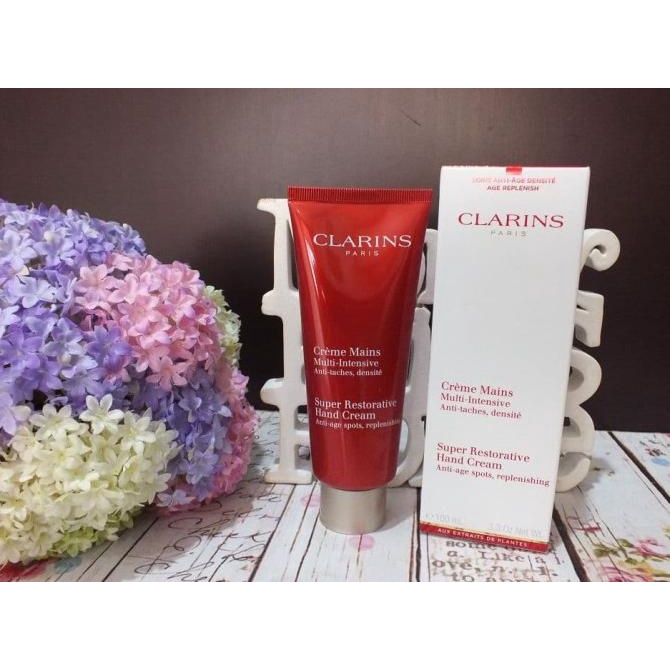 Clarins Super Restorative Hand Cream 100Ml Terbaru