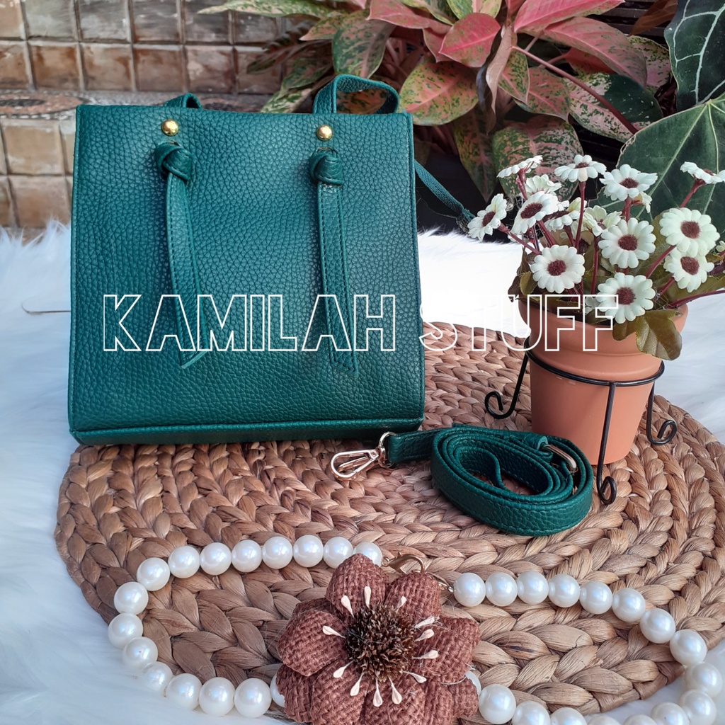 Kamilahstuff Tas Selempang Papirut Wanita Romesha