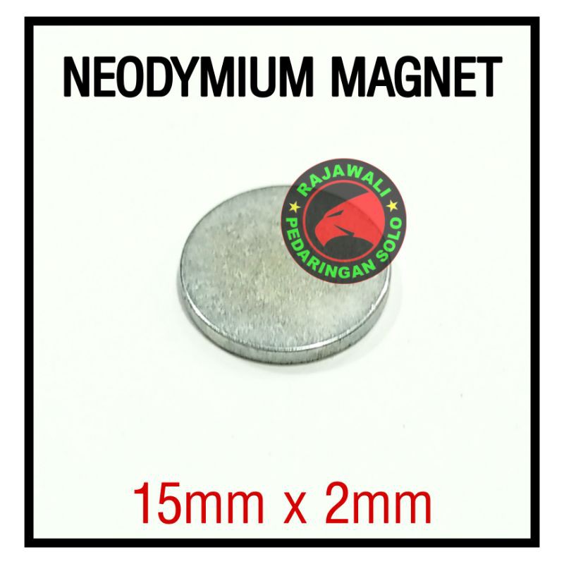 Jual MAGNET NEODYMIUM 15x2mm MAGNET KOIN MAGNET SUPER | Shopee Indonesia