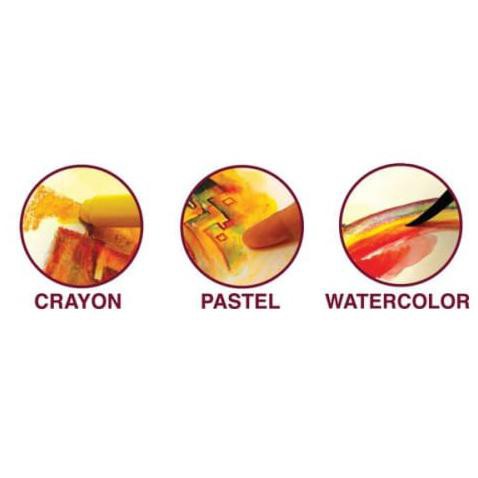 

(PERALATAN MENGGAMBAR) NEW PRODUCT - PENSIL WARNA (3 IN 1) AMOS COLORIX SILKY TWISTERS 24 TERBARU