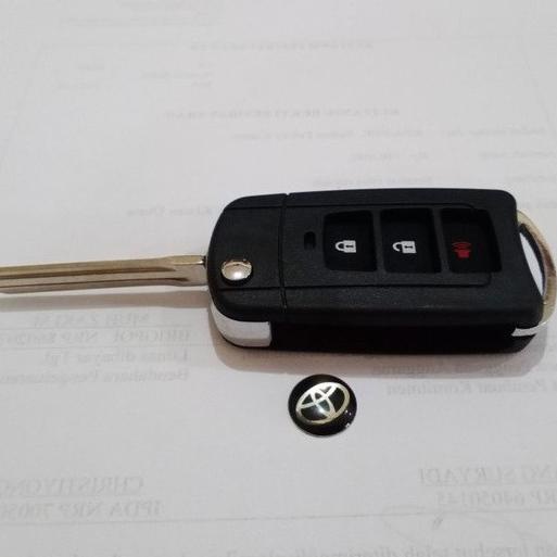 KUNCI LIPAT AVANZA VELOZ - casing kunci lipat Flip key FLIPKEY Toyota Avanza Veloz K74D