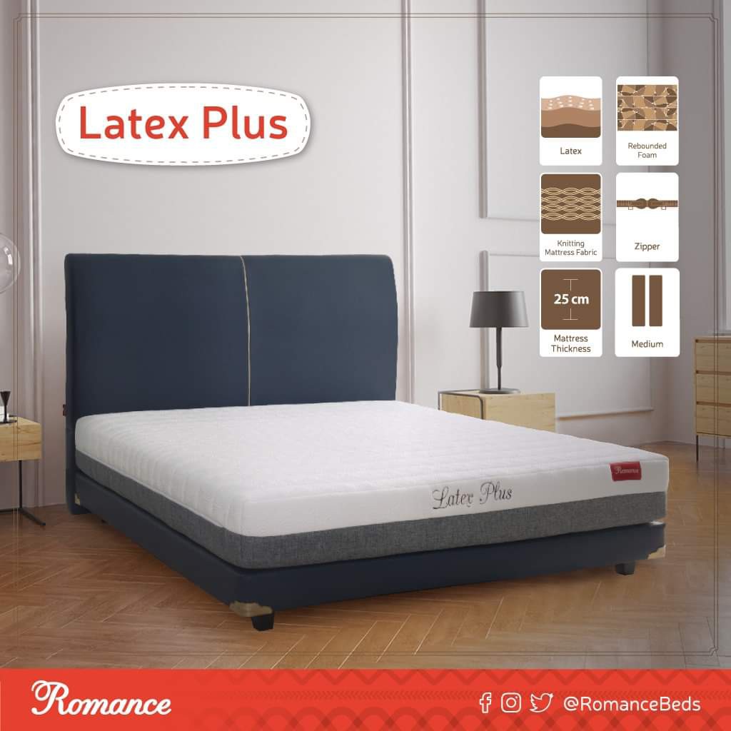 Matras/Springbed/Kasur Romance Type Latex Plus