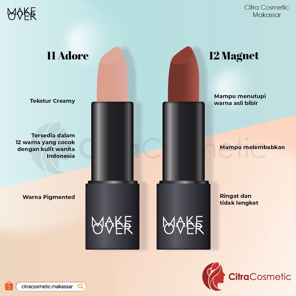 Make Over Color Hypnose Creamy Lipmatte Series