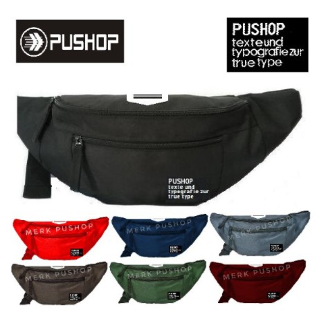 Tas Pria | Waistbag Sabyan Oval Original | Pushop