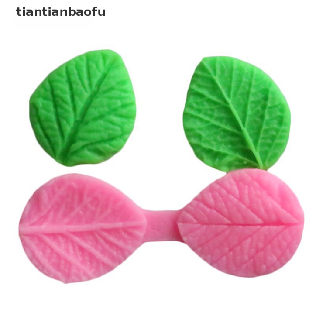 [tiantianbaofu] Flower leaves Petal Silicone Fondant Cake Chocolate Decor Baking Mold Tool Boutique