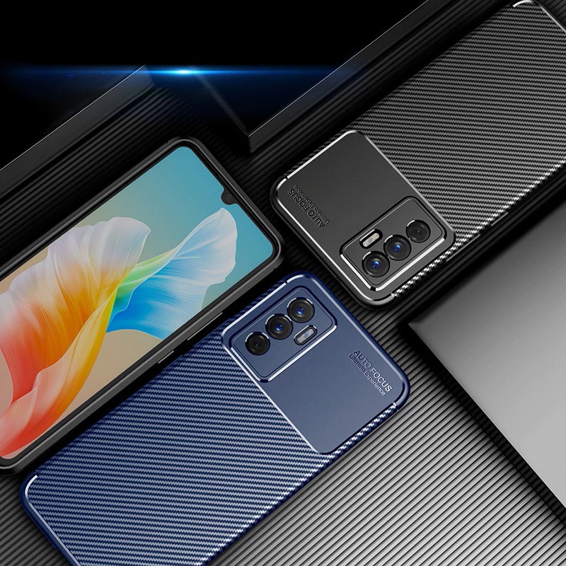 Case Vivo V23E 4G Vivo V23E 5G Softcase Vivo V23e Shockproof Carbon Original