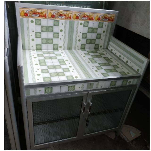 Meja (Rak) Kompor 4 Keramik Palembang