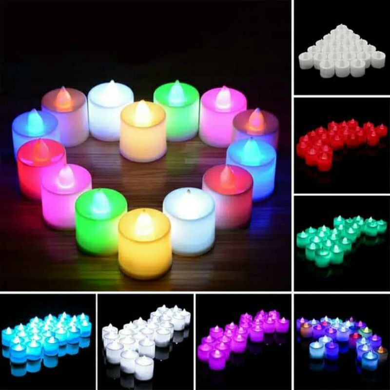 lampu lilin led mini / lampu hias kamar