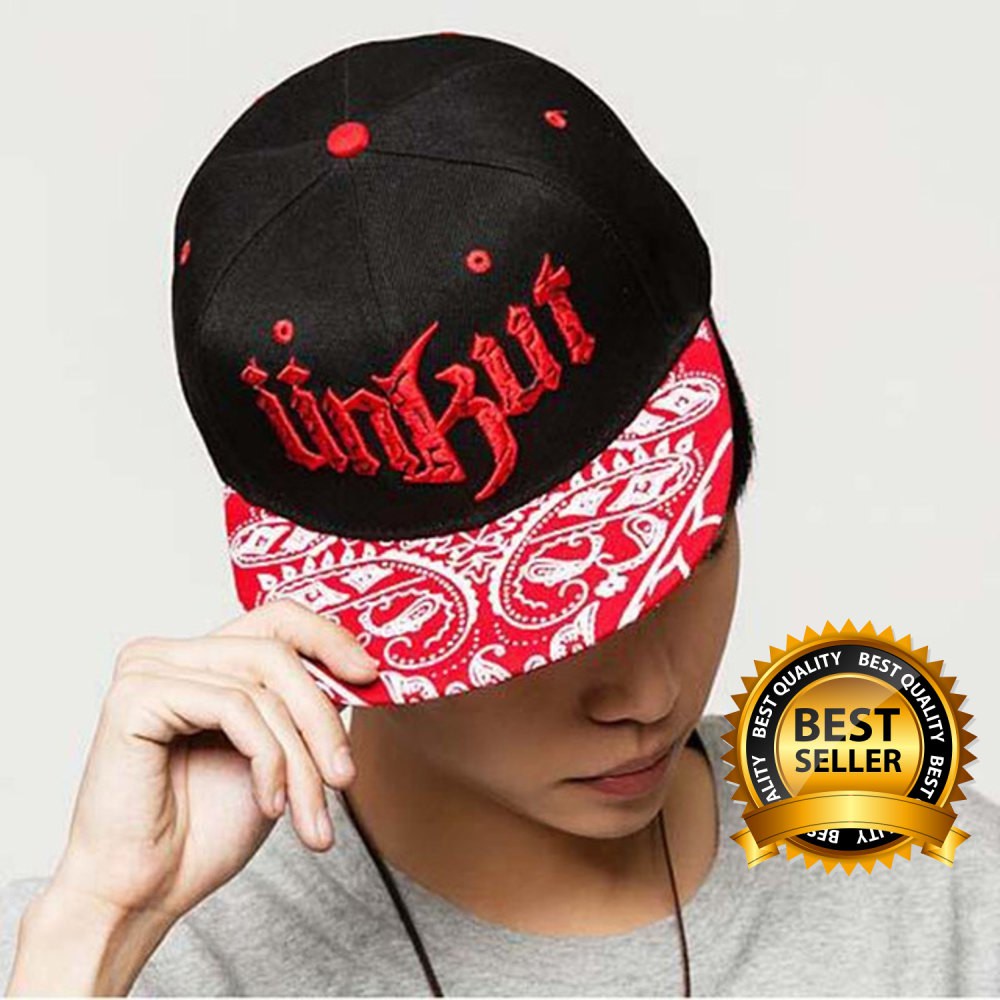 Topi Snapback Import / Topi Hiphop Pria Wanita Bordir