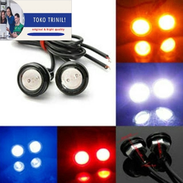 Led Eagle eye 23 mm - Putih