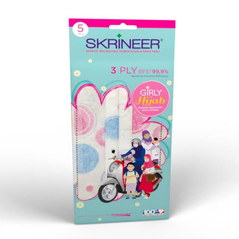Skrineer masker hijab