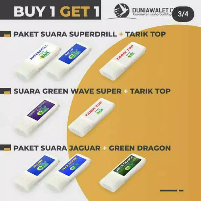 PROMO PAKET SUARA WALET JAGUAR ORIGINAL BAN DUNIA WALET