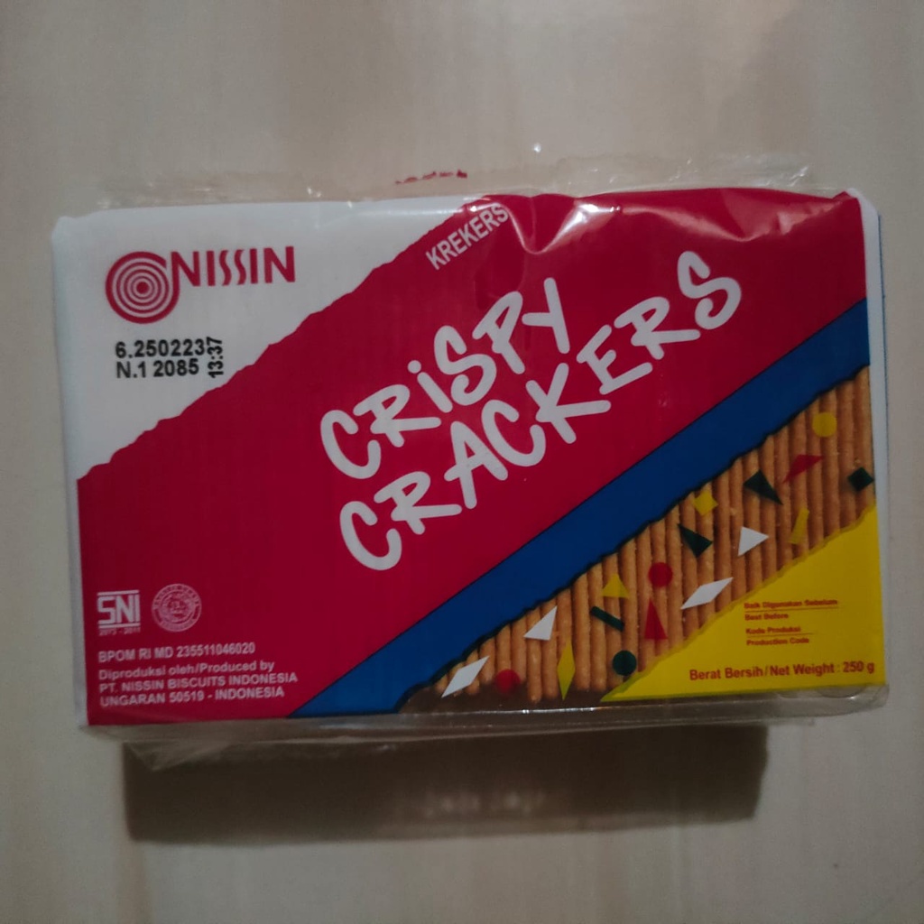 

Nissin Crispy Crackers Original 250gr