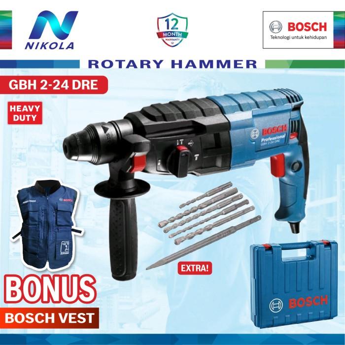 Gbh 2-24 Dre Bosch Rotary Hammer Hammer Drill Bor Bobok Beton Gbh 224