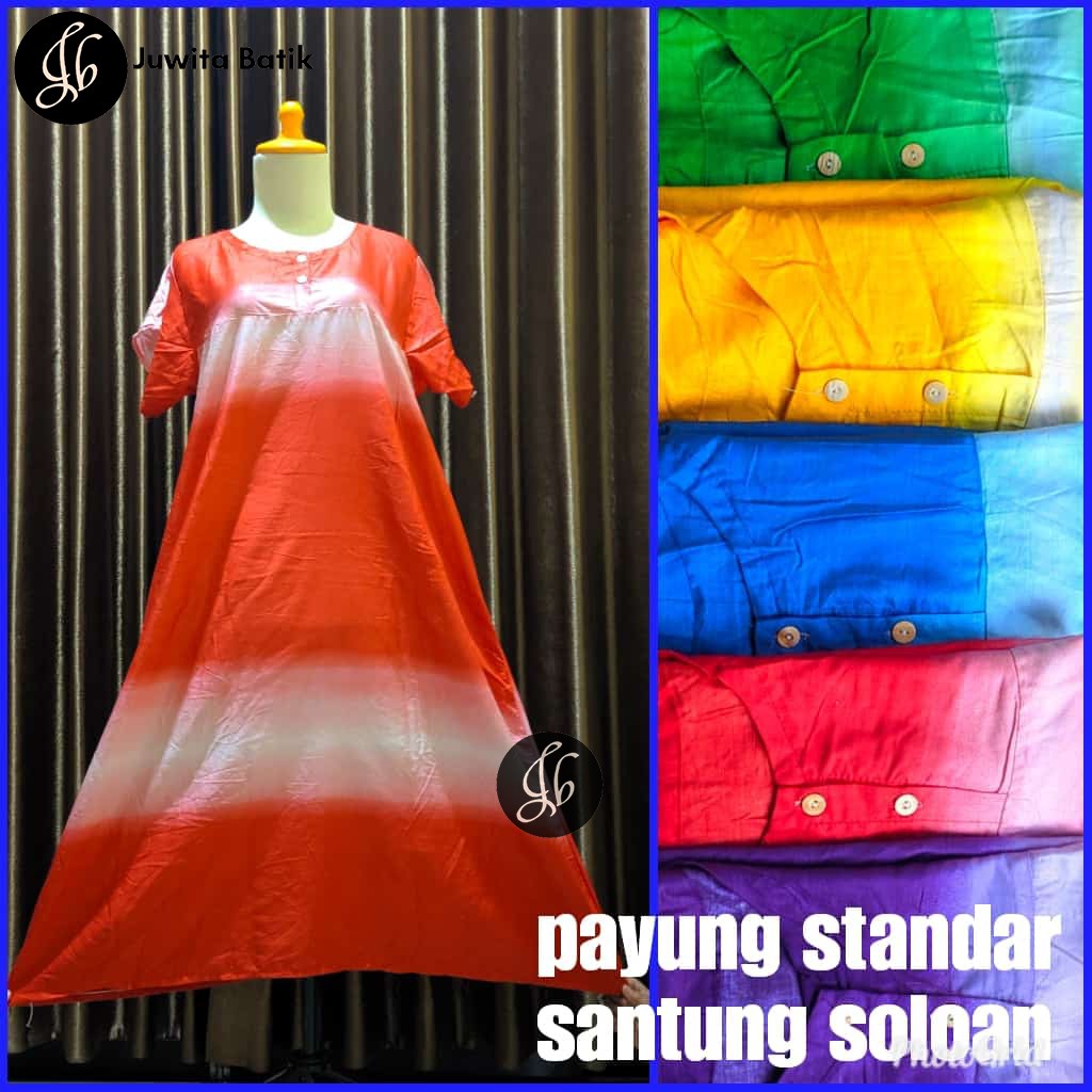 Juwita Batik - Daster Payung Murah Busui Bahan Rayon Soloan Part 1