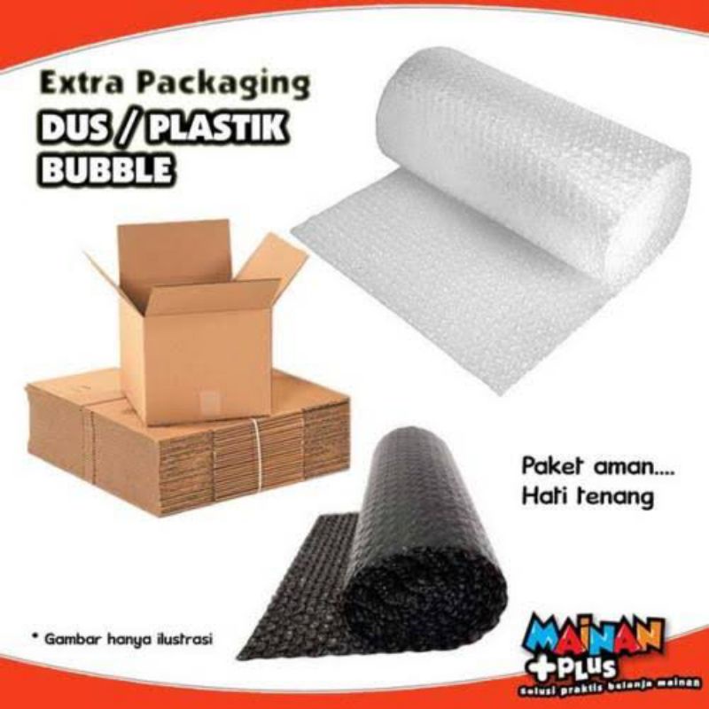 

Extra Packing Dus / Bubble wrap Packing tambahan