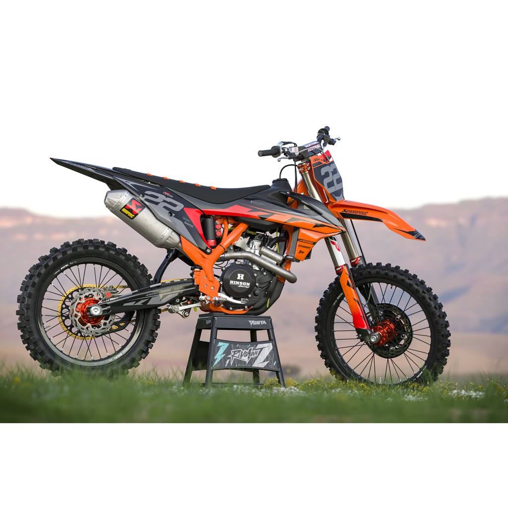 Decal Custom Ktm 65 85 250 350 450 Cc Shopee Indonesia