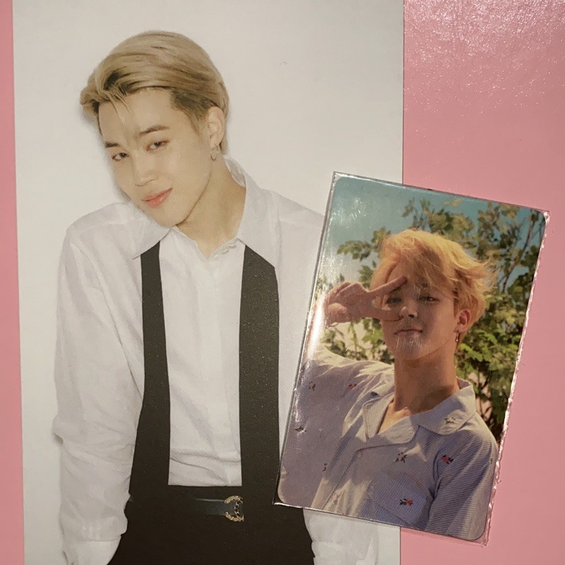 Photocard Jimin Her O dan Postcard Nyel || PC BTS