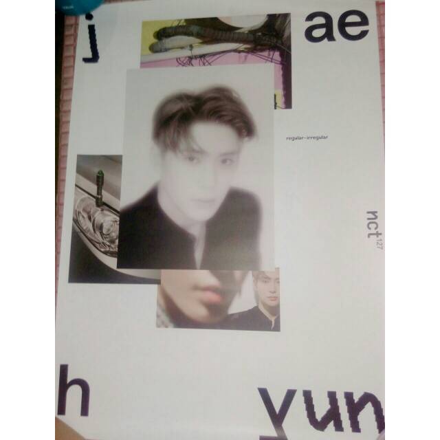 POSTER JAEHYUN FROM ALBUM NCT 127 REGULAR - IRREGULAR