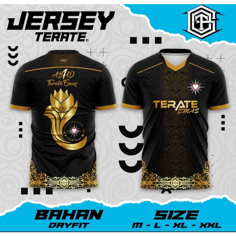 JERSEY PSHT 1 ABAD TERATE EMAS JERSEY ORIGINAL PRODUCT