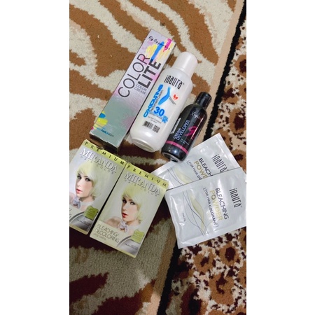 preloved new cat rambut semir rambut pewarna rambut beauvrys Inaura Miranda developer