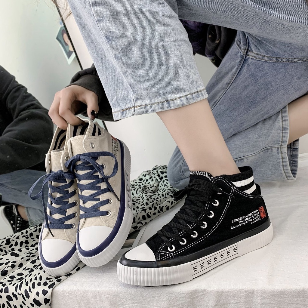 aid 0198, sneaker wanita import fashion sepatu wanita import 2 tali sepatu