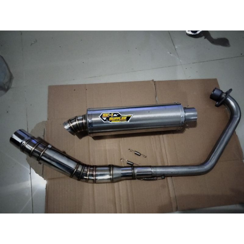 KNALPOT RACING SK1 ORIGINAL PNP MOTOR MEGAPRO CB KLASIK GL PRO TIGER