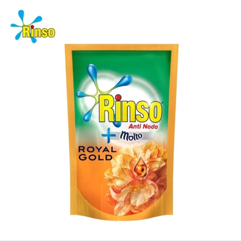 Rinso Deterjen Cair Anti Noda + Molto 750 ml