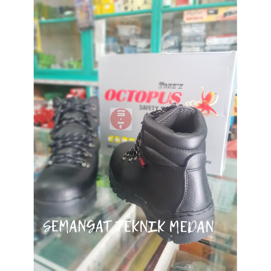 OX605 OCTOPUS SEPATU SAFETY INDUSTRIAL SHOES SEMI BOOTS OX 605 OCTOPUS