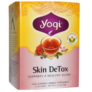 

Yogi Tea, Skin Detox Tea, 16 Tea Bags, 1.12 oz (32 g)
