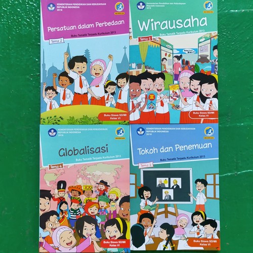 BUKU TEMA KELAS 6 | ESPS KELAS 5 |IPS KELAS 6 KTSP