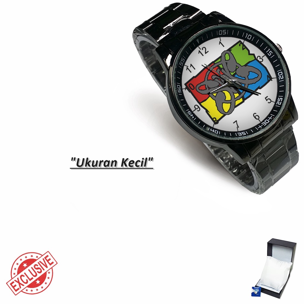 Jam Tangan Rantai Couple SLANK Motif 15