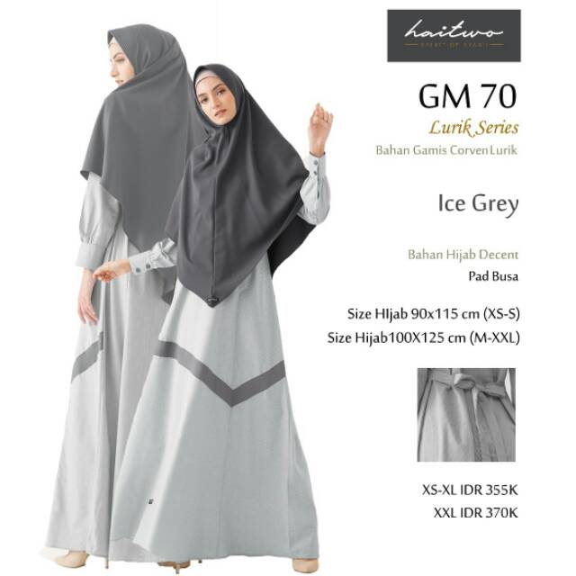 Set Gamis Haihai Haitwo GM 70