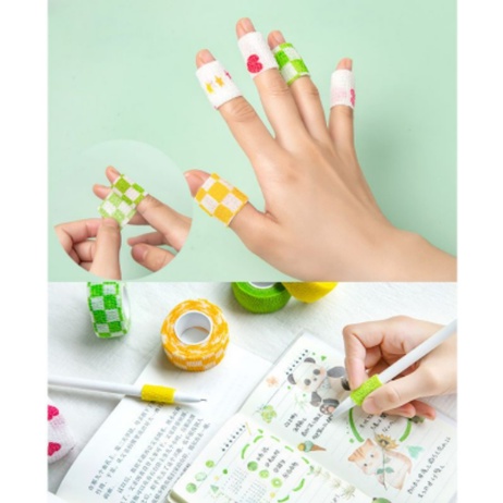 

Perekat Plester Pelindung Jari / Perban Menulis/Finger Protector Tape / Selotip Plester Pelindung Jari